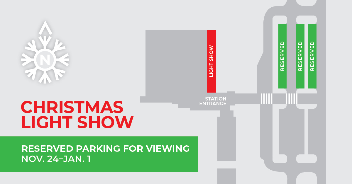 Parking Map for Light Show 