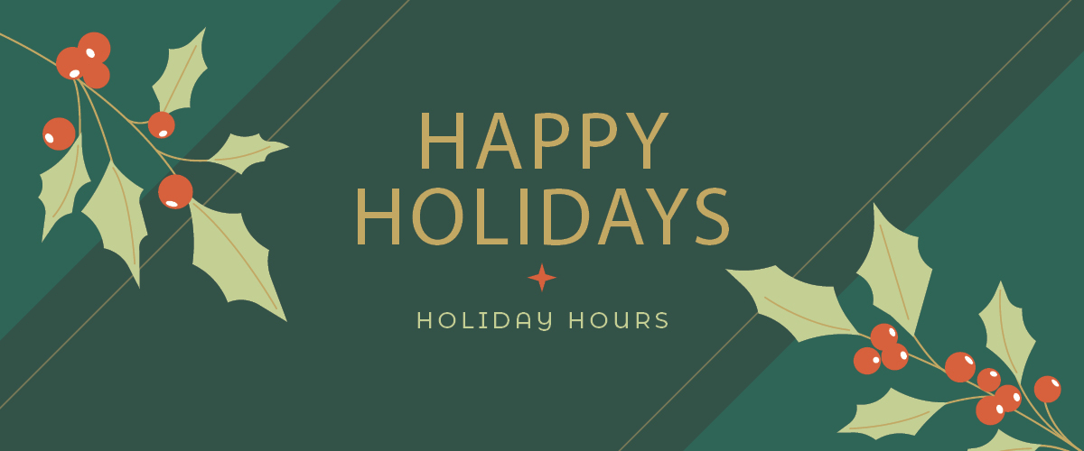 Holiday Hours and Trash Service 